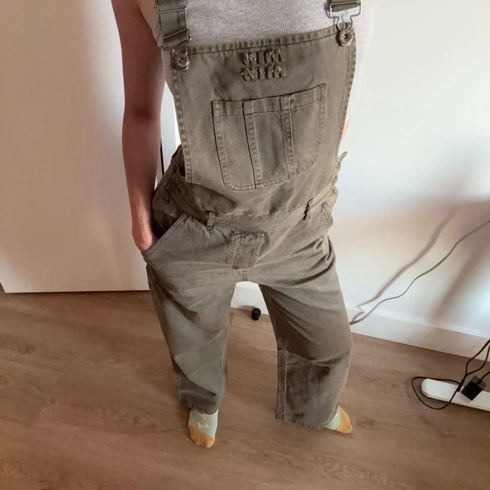 Miu Miu Demin Overall